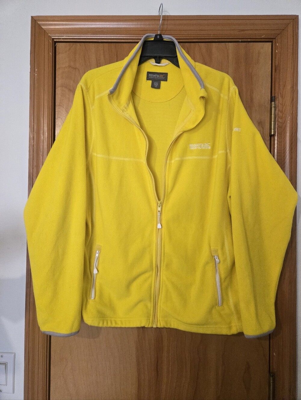 Regatta Women’s Canary Yellow Full-Zip Fleece Jacket Size L/XL